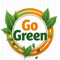 Go Green बैज - पृथ्वी-हितैषी कार वॉश का प्रतीक